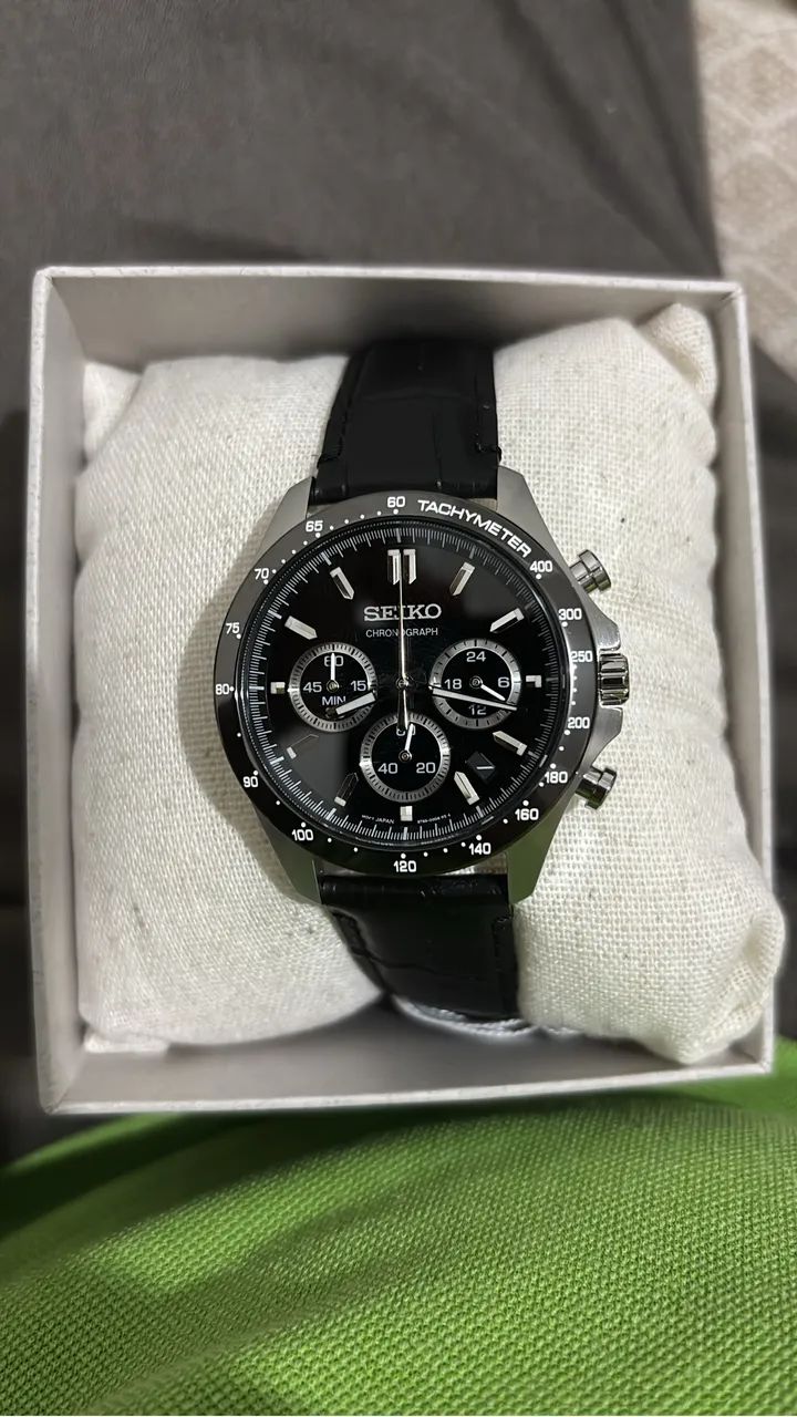 Seiko Chrono Preto - Foto 4