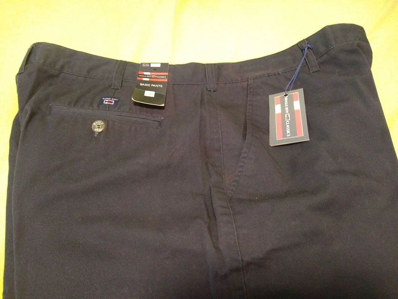 Calça Bugle Boy marinho nova n38