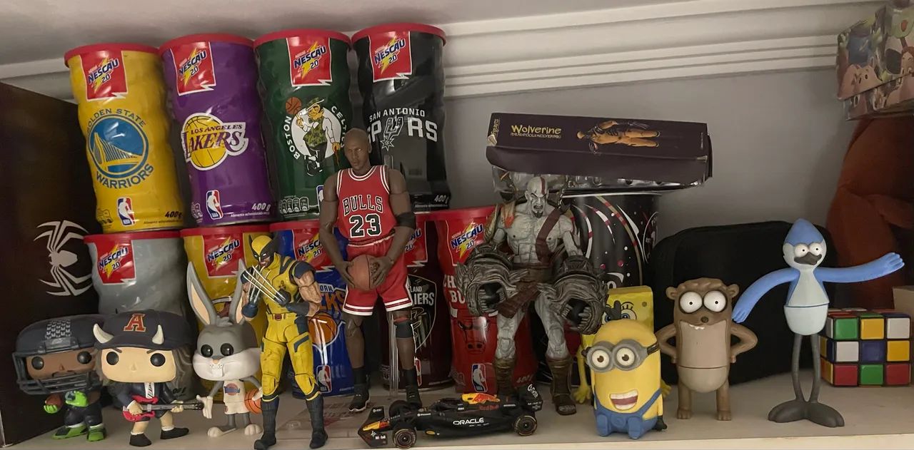 Combo de colecionáveis 