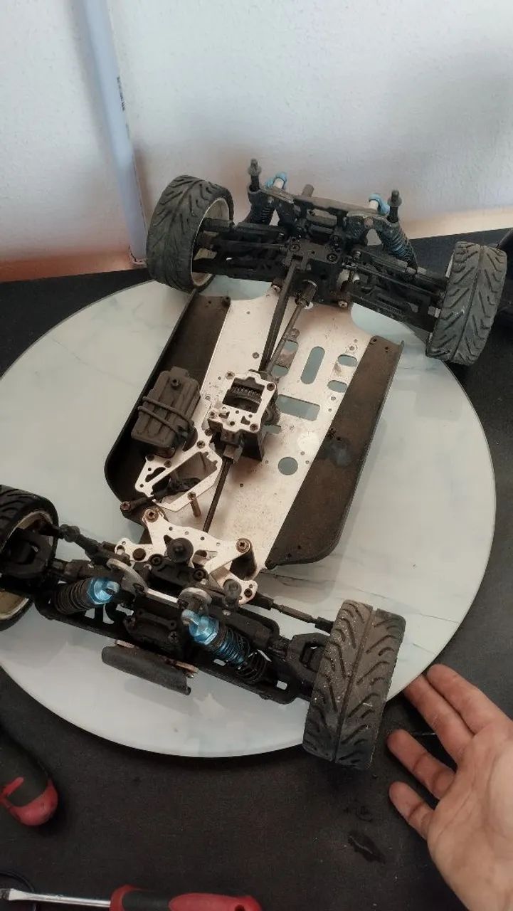 Automodelo 1/8 Chassi para Elétrico  - Foto 2