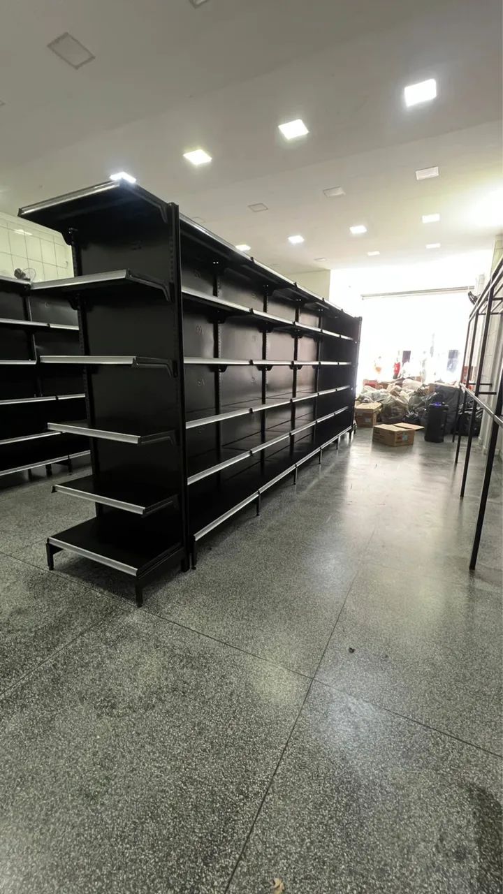 Oferta ! Gôndolas novas de aço  - Foto 5