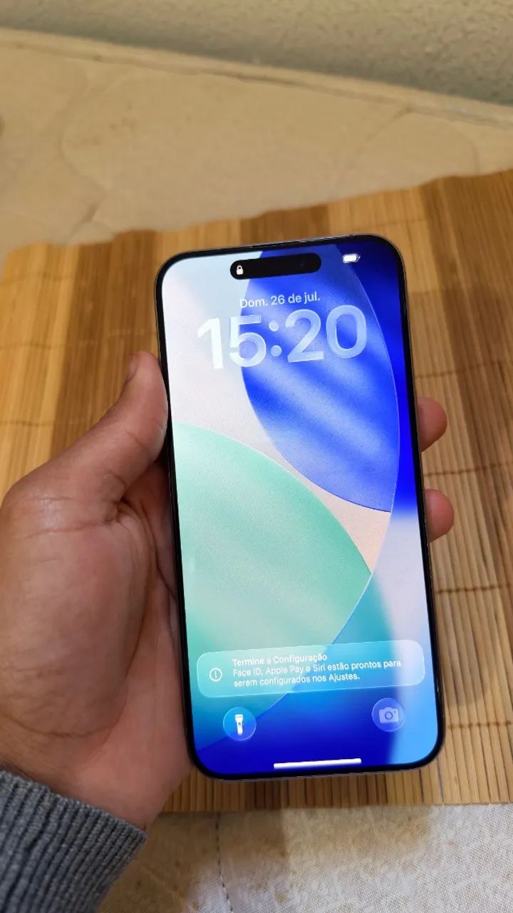  iPhone 15 Pro Max 256 GB, Titânio Natural