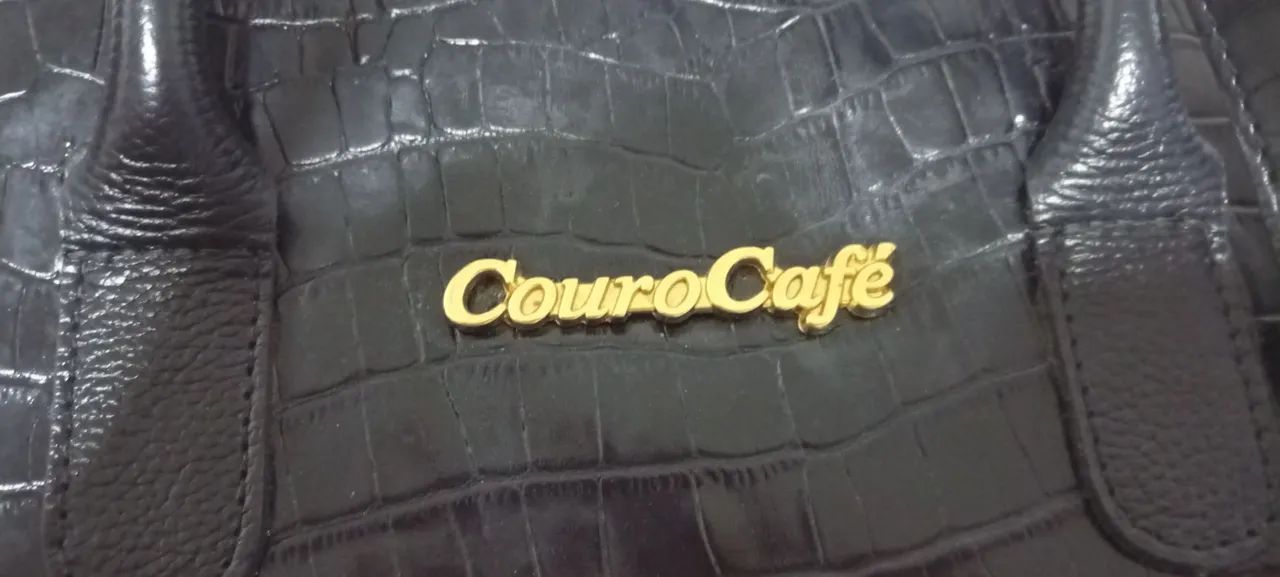 Bolsa Couro café  - Foto 4