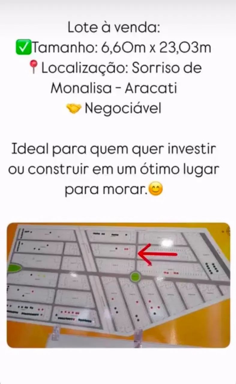 Terreno em Aracati 