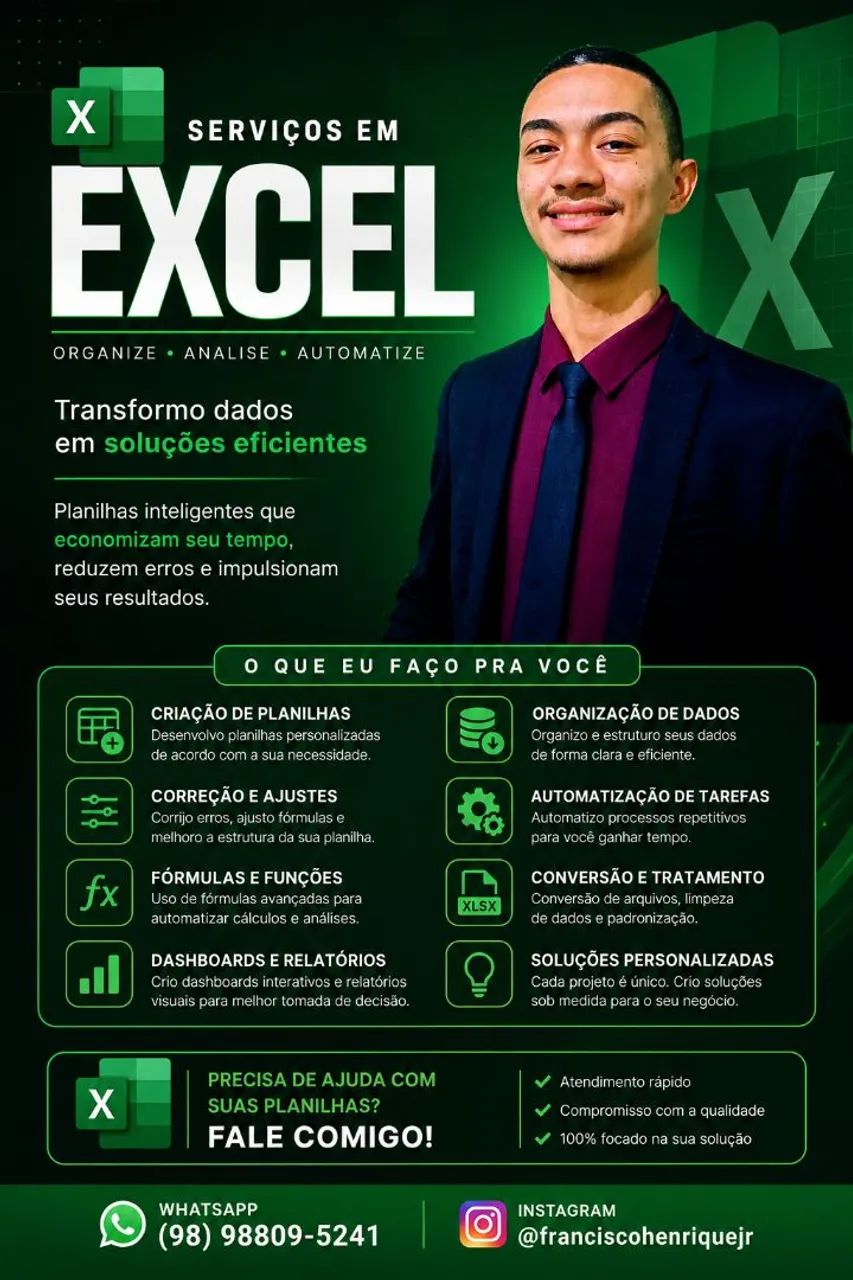SERVIÇOS EM EXCEL