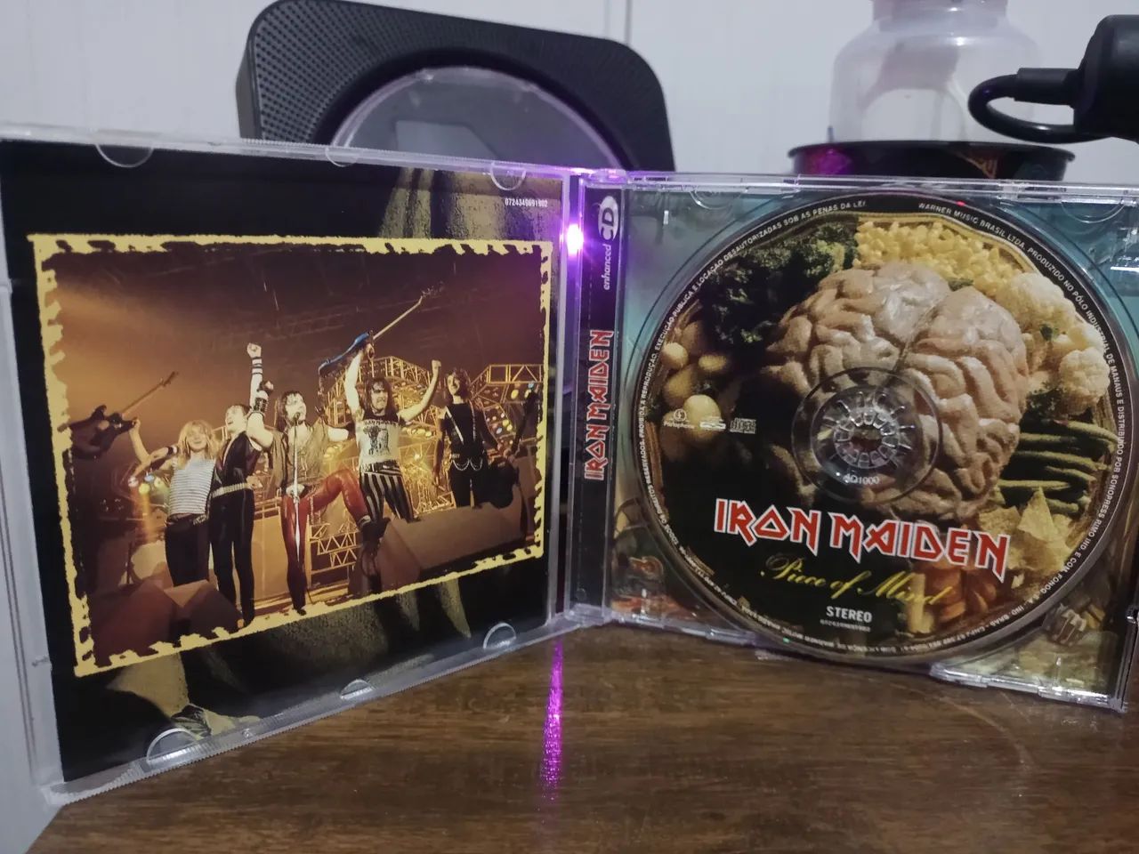 Cd Iron Maiden Piece Of Mind - Foto 4
