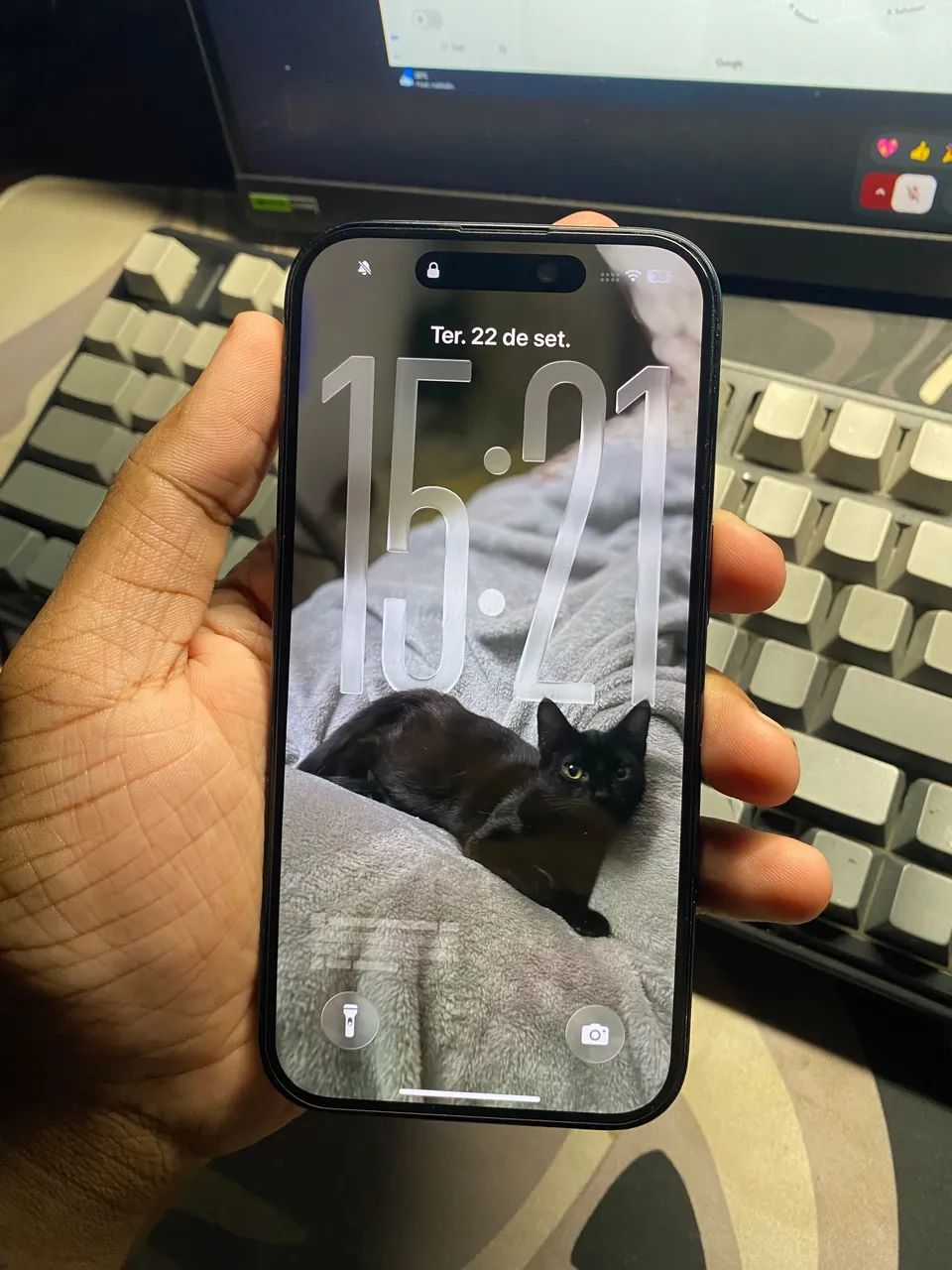 Iphone 16 128GB preto - IMPECÁVEL - Foto 2