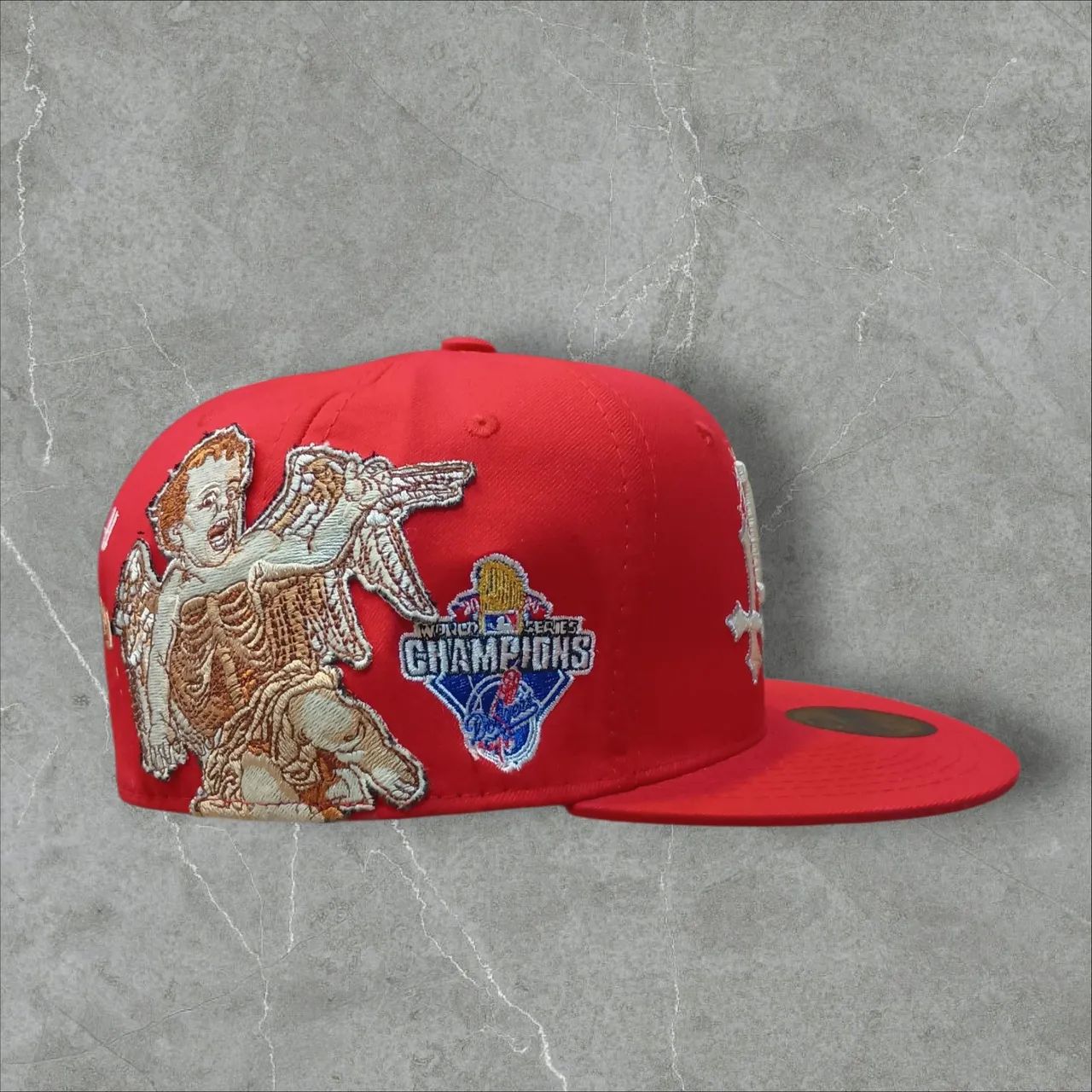 boné new era 59fifty LA vermelho - Foto 2