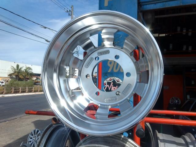 Roda de Alumínio Italspeed para caminhão 3/4 6 furos Speedline aro 17,5 x 6,00 barato - Foto 2