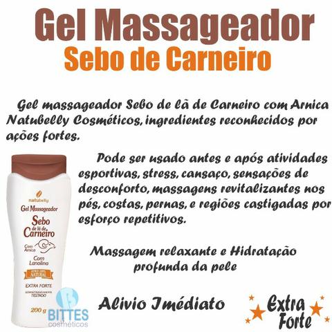 Kit com 2 unidades do Gel Massageador Sebo de Carneiro - Foto 3