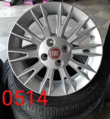Rodas aro 15 para Palio/Siena/Punto/Bravo/Argo/Mobi/Brava/Wekkend/Linea entre outros carro - Foto 10