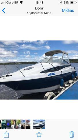 Lancha bayline 26,55 pés novinha!!!! - Foto 6