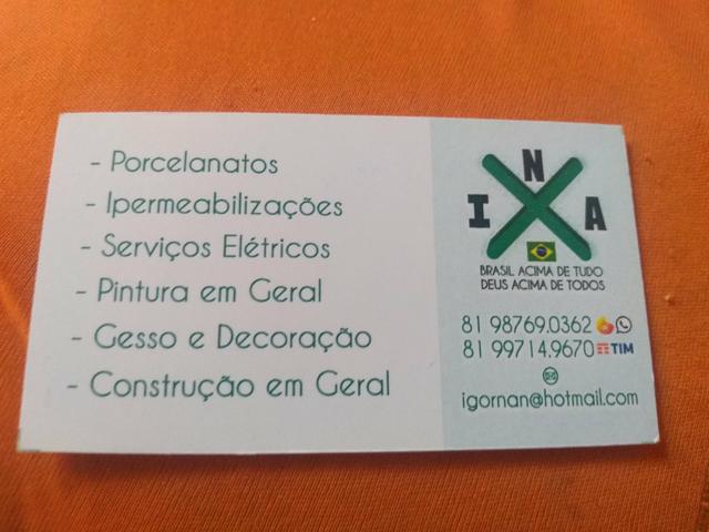 Construções e reformas