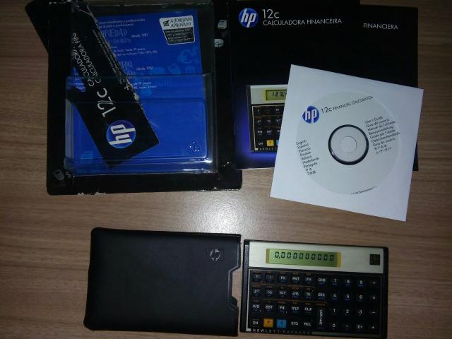 Vendo calculadora hp 12 c
