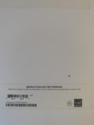IPad Mini 4 4ª Geração 64GB Wi-Fi Dourado Gold - Foto 5