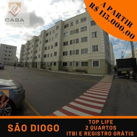 ROZ# Apartamento 2 quartos, ITBI e Registro grátis