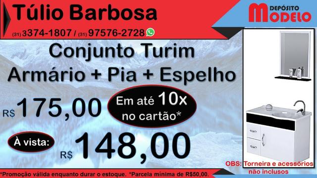 Armário para Banheiro NOVO com Pia e Espelho