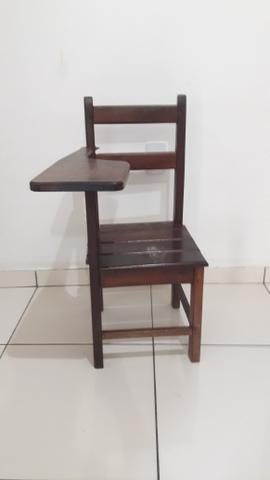 Cadeira de estudante de madeira - Foto 2