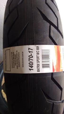Pneu Levorin original 140/70-17 p, Fazer 250, Twister , CB's 500 300