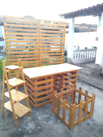 Pegue e monte kit pallet alug0 para festas - Foto 4