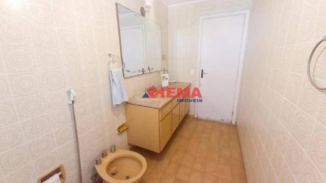 Apartamento com 3 dormitórios à venda, 146 m² por R$ 629.000,00 - Aparecida - Santos/SP - Foto 16