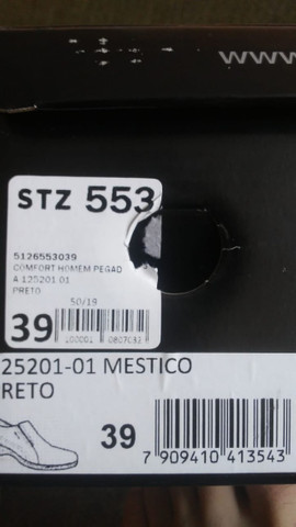 Sapato Pegada Original, Tamanho 39/40, Na loja esta R$190,00 - Foto 4