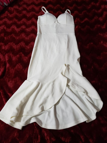Vestido branco novo| veste 38/40