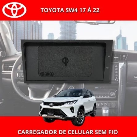 Carregador por indução da Toyota SW4