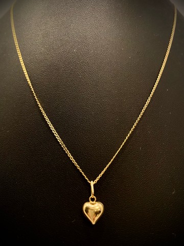 Conjunto feminino em ouro 18k 3,3 gramas