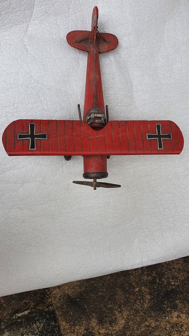 Raríssima antiguidade réplica de aviao - Foto 4