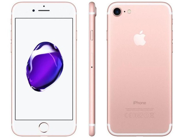 iPhone 7 Apple 32GB Ouro rosa 4,7? 12MP<br><br>