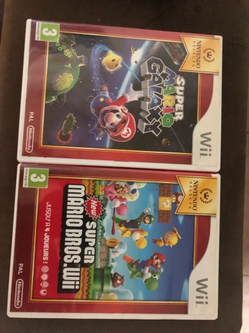 Nintendo Wii usado com 2 jogos do Mario  - Foto 3