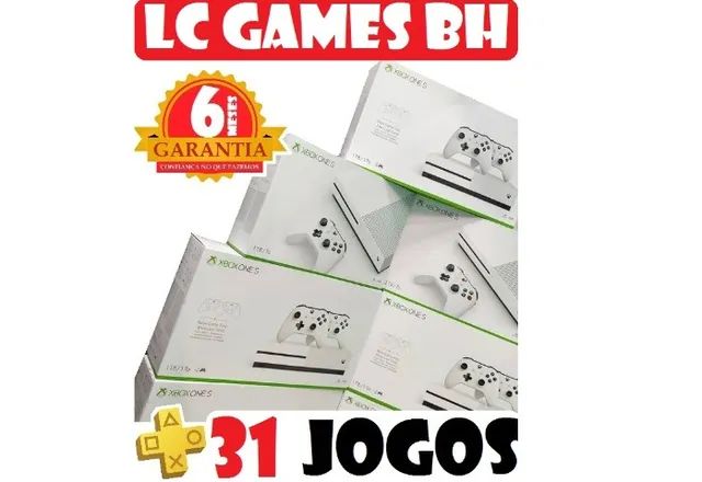 XBOX .ONE S 1TB/500GB vai 31 JOGOs e 06 MESEs GAR4NTIA e BRÍNDES