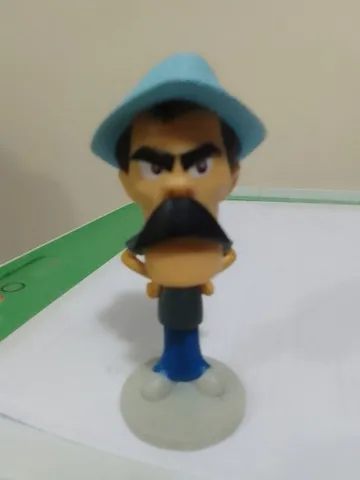 Antigo boneco Seu Madruga do desenho animado Chaves. Po