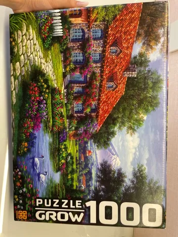 Combo Paisagens Grow Quebra Cabeça Puzzle 1000 Peças