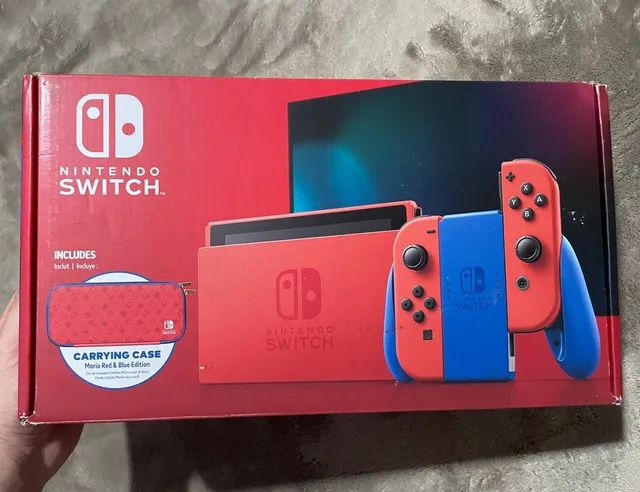 Nintendo Switch - Mario Red & Blue Edition 