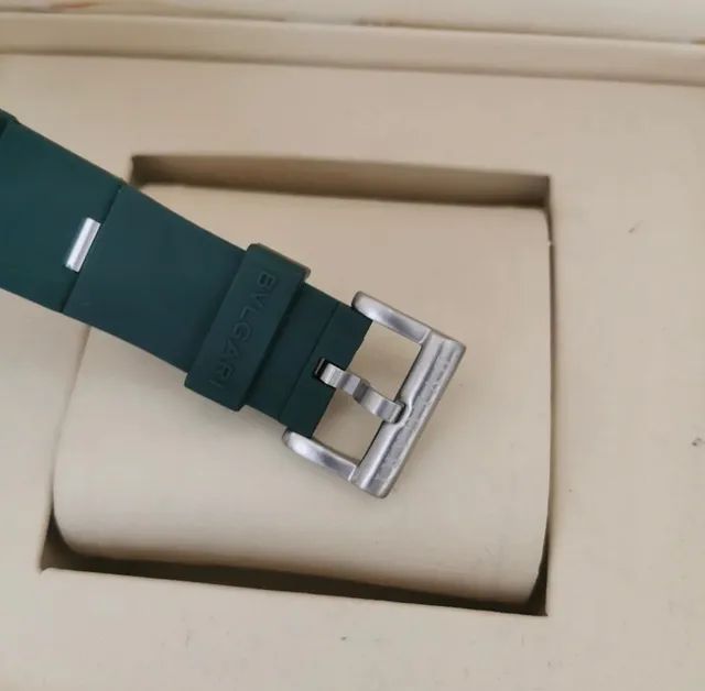 Relógio Bvlgari Aluminium Verde - Foto 4