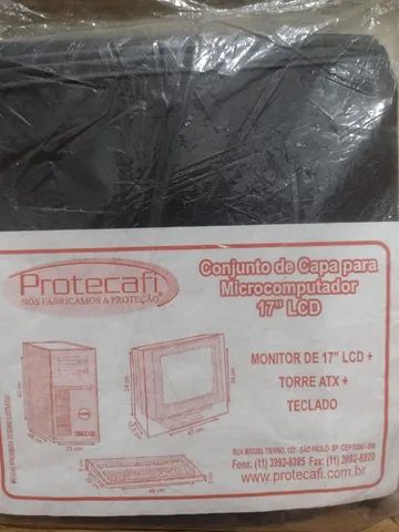 "2" KIT's  CONJUNTO de CAPAS completo  para PC Monitores até  17" Polegadas