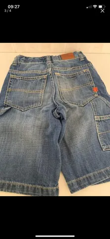Linda bermuda jeans infantil Tommy Hilfiger