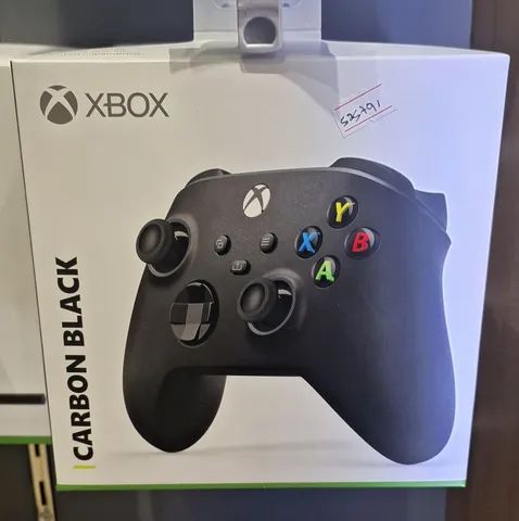 Promoção Controles Xbox Series S/X Carbon Black Novo( ACEITO CREDISHOP)