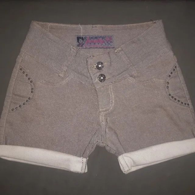 Short Jeans Feminino Tam. 34/36 - Foto 2