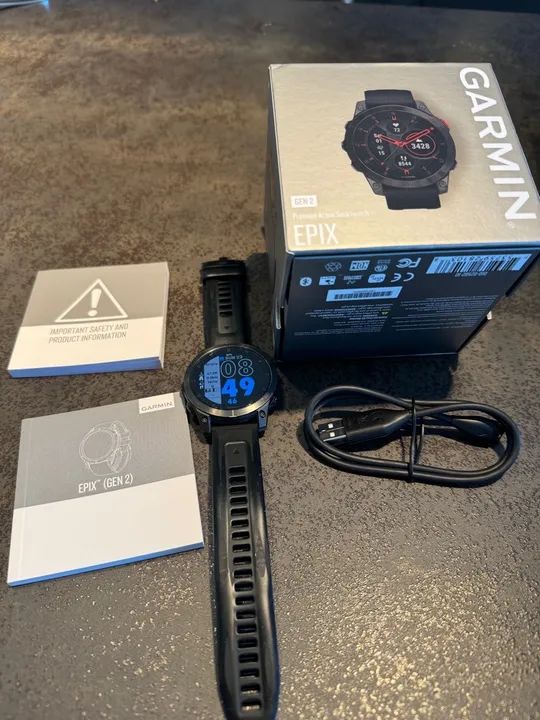 Garmin Epix 2 Sapphire Titanium