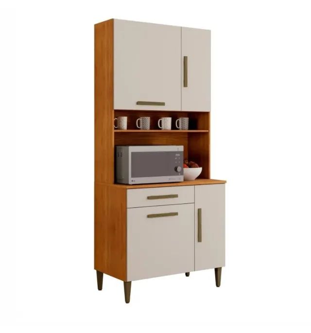 Armário De Cozinha. Armário Kit 4 Portas. Produto Novo Direto De Fábrica. Entregamos. - Foto 5