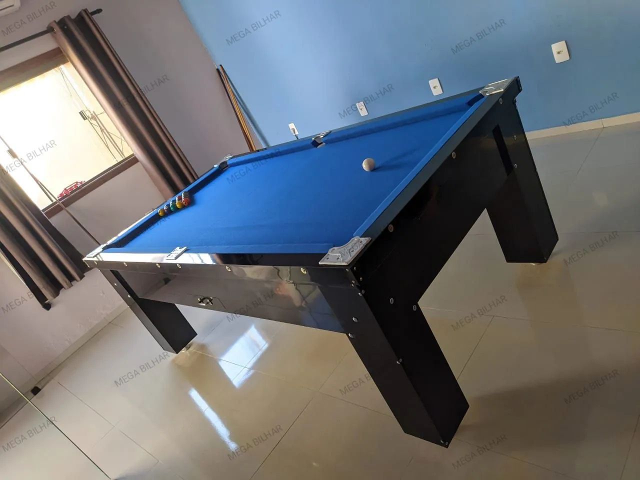 Mesa de Sinuca 2,25x1,25 Reforçadas  - Foto 2