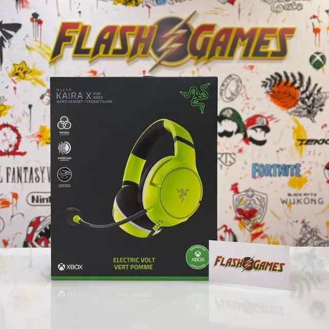 Headset Razer Kaira X p/ Xbox | Eletric Volt 