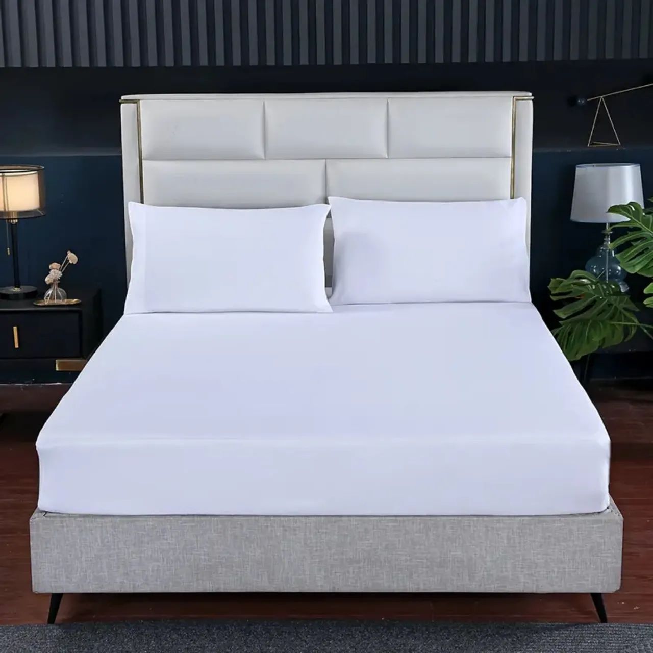 Jogo de Lençol Queen Branco