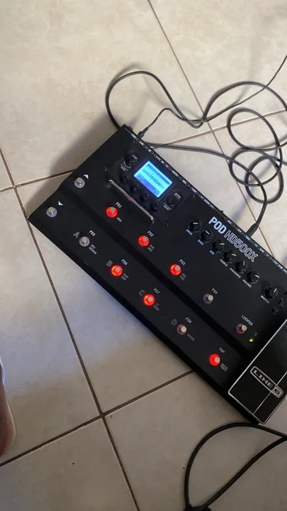 Pedaleira Pod hd500x