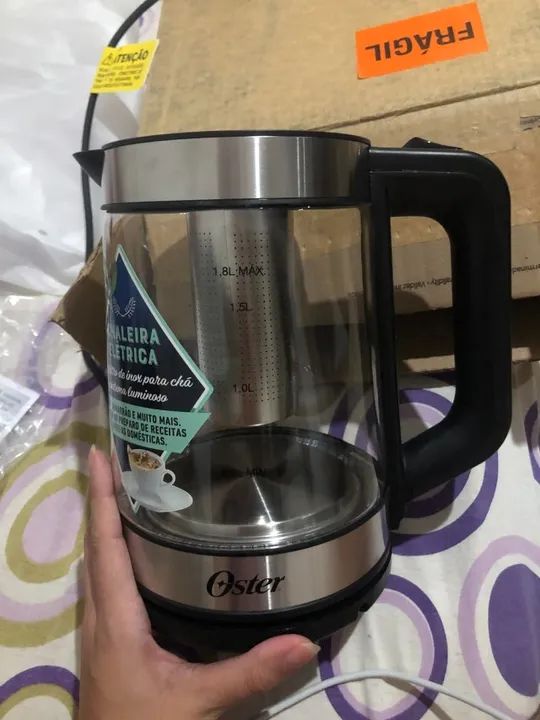 Chaleira Elétrica Oster Tea 1,8L, com Infusor de Chá - 220V (NOVO) - Foto 5