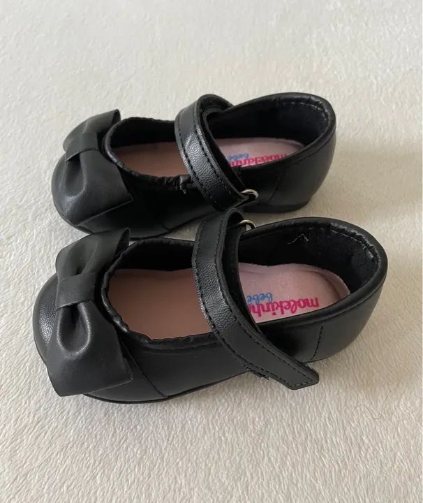Sapatinho preto - Novo - 19 - Foto 4
