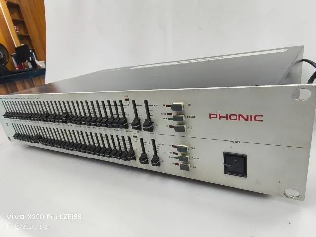 Equalizador Gráfico Phonic Mq3600 31 Bandas Ótimo!! - Foto 6